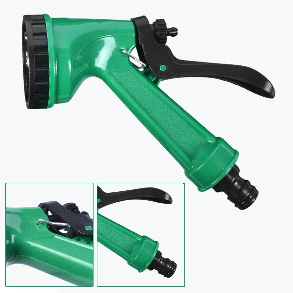 Telescopic Water Hose with Nozzle Garden Sprinkler for Plant Watering Household - 20m
