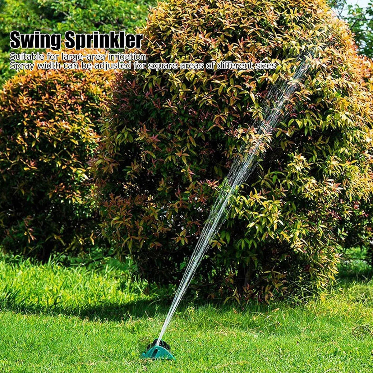 15-Hole Sprinkler Garden Lawn Sprinkler Irrigation System Adjustable Watering