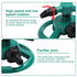 Small Disc Sprinkler 360 Degree Rotating Garden Sprayer Three Prong Spray Water - Blue