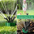 360-Degree Garden Automatic Multi-watering Sprinkler Lawn Irrigation Sprinkler
