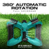 360° Rotating Sprayer Watering Grass Lawn Automatic Garden Tool Water Sprinkler