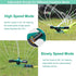 360° Rotating Sprayer Watering Grass Lawn Automatic Garden Tool Water Sprinkler