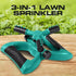 360° Rotating Sprayer Watering Grass Lawn Automatic Garden Tool Water Sprinkler