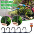 10m Garden Misting Irrigation System Kit, DIY Drip Watering Hose with 5 Nozzles