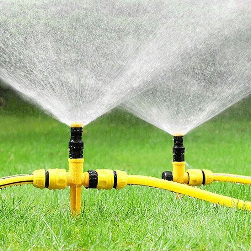 Auto Irrigation System Garden Lawn Sprinkler Adjustable Sprinkler 360� Rotation