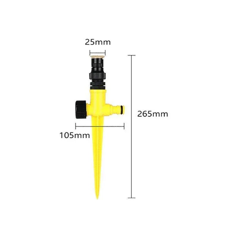 Auto Irrigation System Garden Lawn Sprinkler Adjustable Sprinkler 360� Rotation