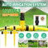 Auto Irrigation System Garden Lawn Sprinkler Adjustable Sprinkler 360� Rotation