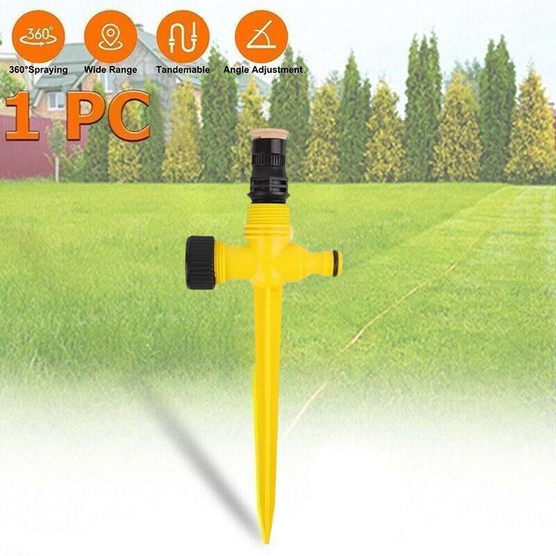 Auto Irrigation System Garden Lawn Sprinkler Adjustable Sprinkler 360� Rotation