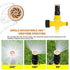 Auto Irrigation System Garden Lawn Sprinkler Adjustable Sprinkler 360� Rotation