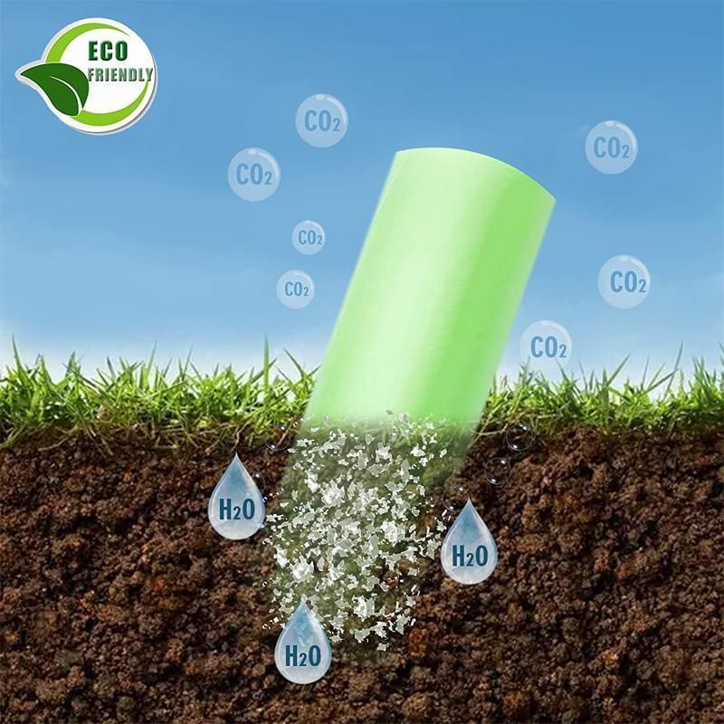10Rolls Black Biodegradable Bin Liners Kitchen Garbage Bags 2.6GL,4GL,8GL,13GL - 60*70cm-10Rolls(300Bags)