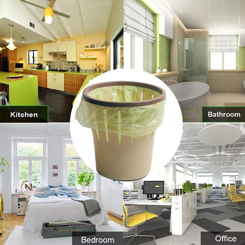 10Rolls Black Biodegradable Bin Liners Kitchen Garbage Bags 2.6GL,4GL,8GL,13GL - 60*70cm-10Rolls(300Bags)