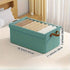 4pcs Foldable Clothes Storage Box Organizer Fabric Storage Box for Organization - Grey