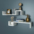 Living Room Bedroom Wall Mounted Storage Shelf Multi Layer Easy To Install