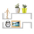 Living Room Bedroom Wall Mounted Storage Shelf Multi Layer Easy To Install