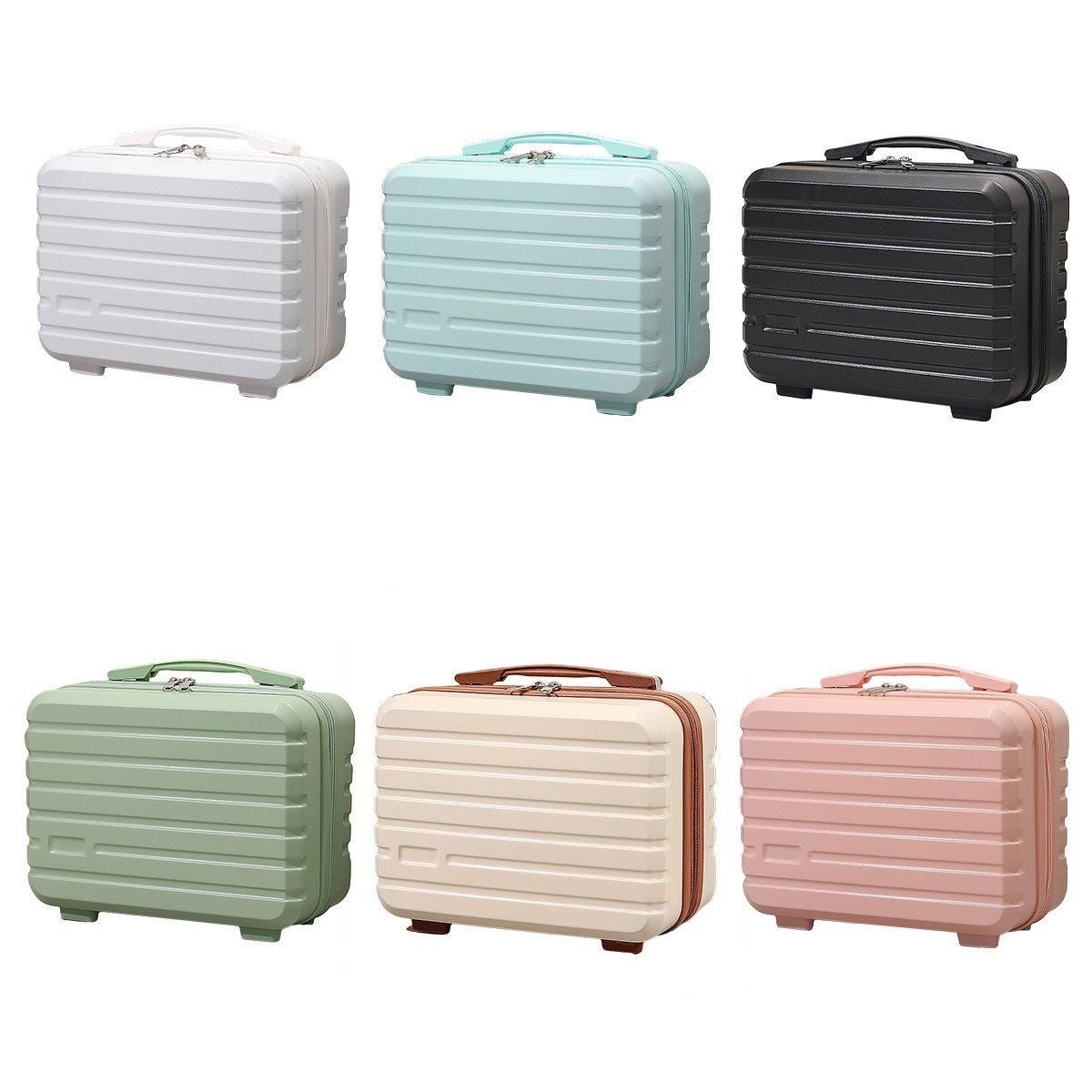 Portable 14 Inch Suitcase Mini Small Travel Storage Hand Gift Box - Black
