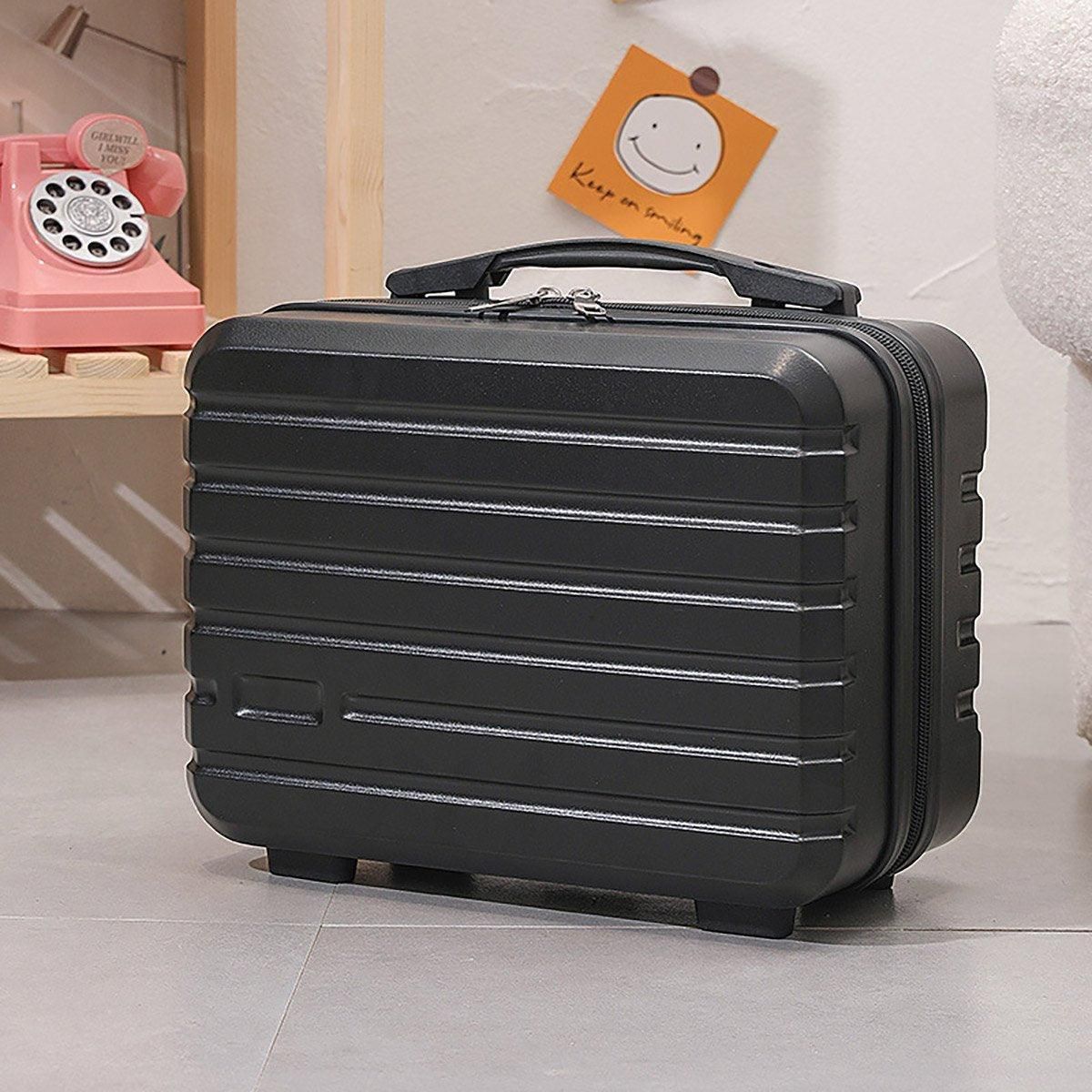 Portable 14 Inch Suitcase Mini Small Travel Storage Hand Gift Box - Blue