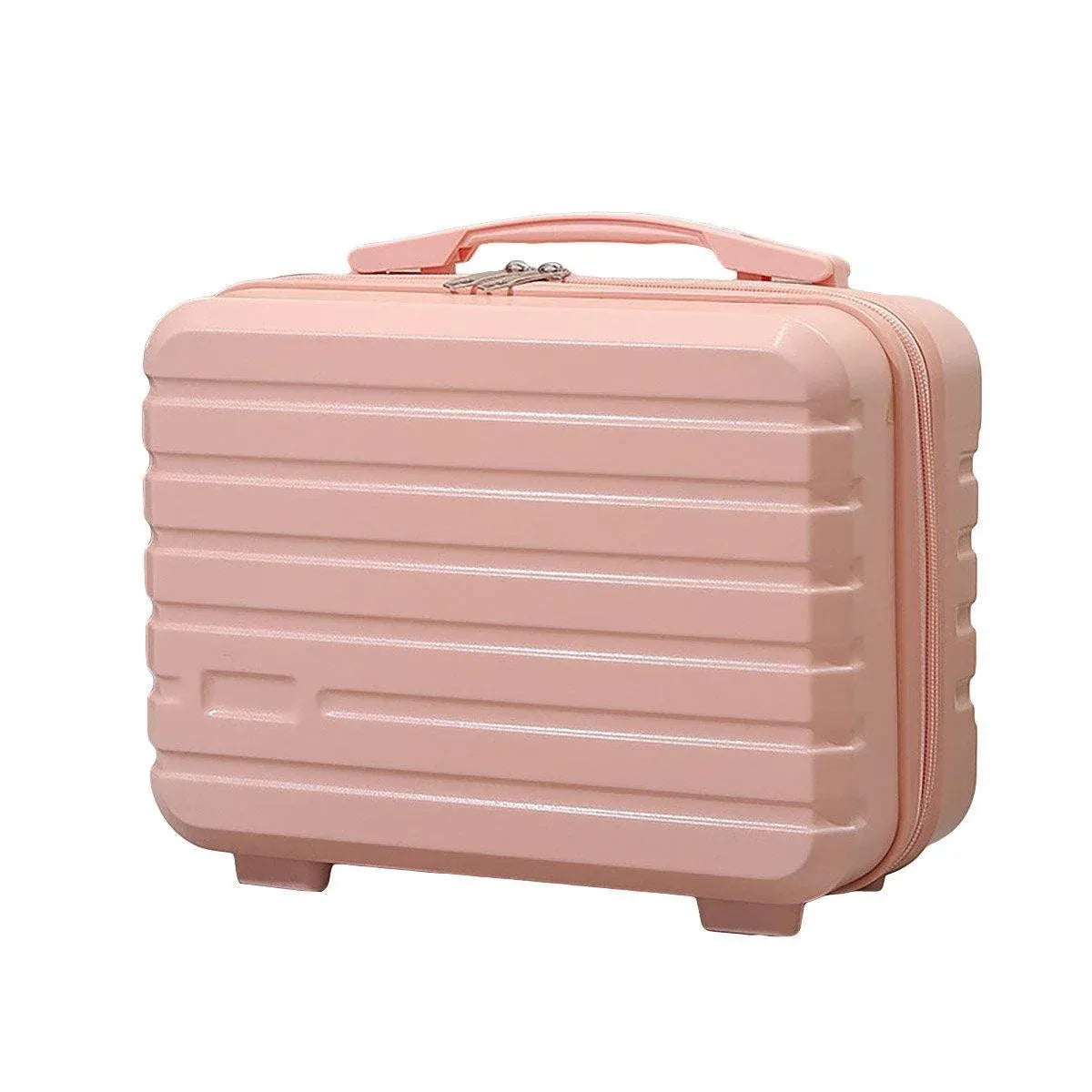 Portable 14 Inch Suitcase Mini Small Travel Storage Hand Gift Box - Pink