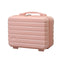 Portable 14 Inch Suitcase Mini Small Travel Storage Hand Gift Box - Pink