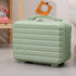 Portable 14 Inch Suitcase Mini Small Travel Storage Hand Gift Box - White