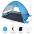 Automatic Pop Up Beach Tent UPF 50+ Sun Shelter for 3-4 People with Carry Bag
