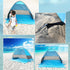 Automatic Pop Up Beach Tent UPF 50+ Sun Shelter for 3-4 People with Carry Bag