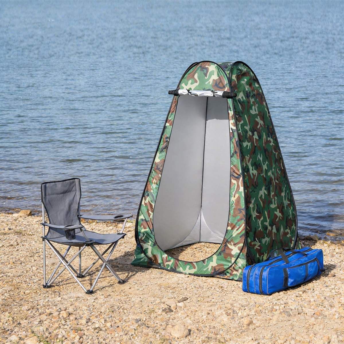 Portable Outdoor Changing Tent Privacy Shelter Waterproof Camping Tent Easy Use
