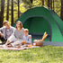 Outdoor Camping Tent Portable Sun Protection Lightweight Quick Setup Shelter - Blue 2-3 Person