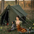 9PCS High Strength Carbon Steel Tent Stakes Outdoor Camping Pegs M8x200 Durable