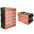 Tool Storage Bin Parts Organizer Drawers Cabinet Box Chest Plastic With Dividers - 12 Drawers