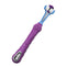 3-Sided Pet Toothbrush for Dogs & Cats Soft Bristle Dental Cleaning Brush Purple