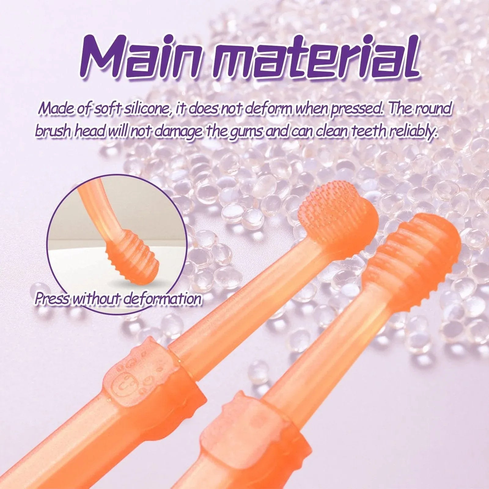 Pet Tongue Brush and Toothbrush Set for Oral Cleaning Dental Health Care for Pet