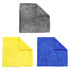 10PCS Microfiber Cleaning Cloths Car Detailing Towels Polishing Rags No Scratch - Blue