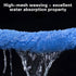 10PCS Microfiber Cleaning Cloths Car Detailing Towels Polishing Rags No Scratch - Blue
