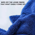 10PCS Microfiber Cleaning Cloths Car Detailing Towels Polishing Rags No Scratch - Blue