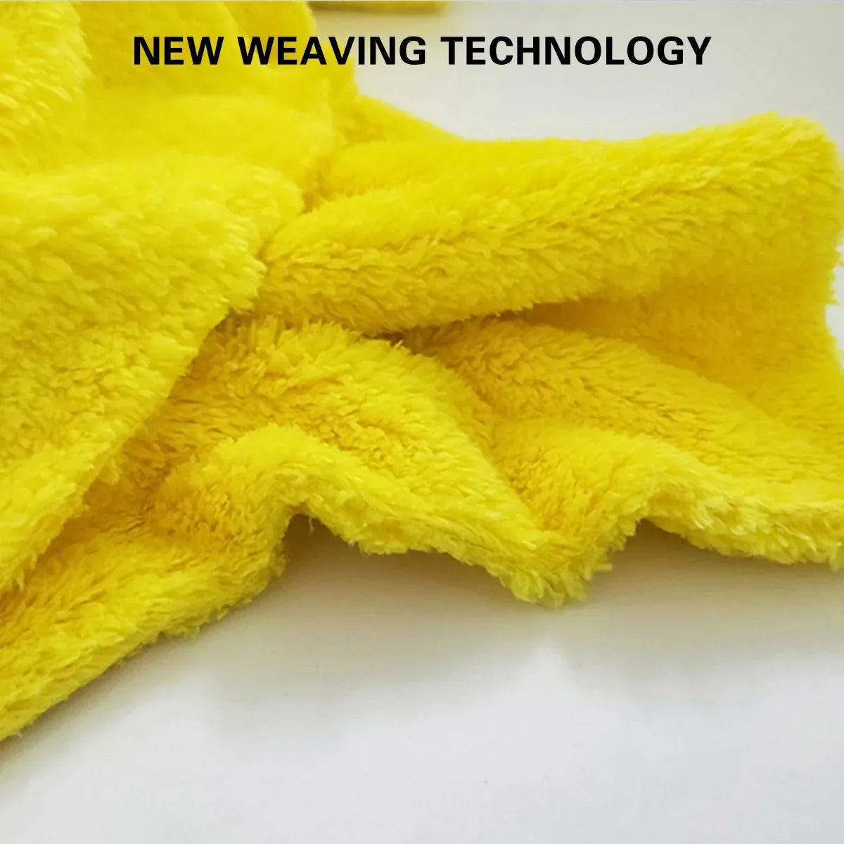 10PCS Microfiber Cleaning Cloths Car Detailing Towels Polishing Rags No Scratch - Blue