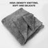 10PCS Microfiber Cleaning Cloths Car Detailing Towels Polishing Rags No Scratch - Blue