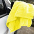 10PCS Microfiber Cleaning Cloths Car Detailing Towels Polishing Rags No Scratch - Blue