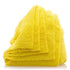 10PCS Microfiber Cleaning Cloths Car Detailing Towels Polishing Rags No Scratch - Blue