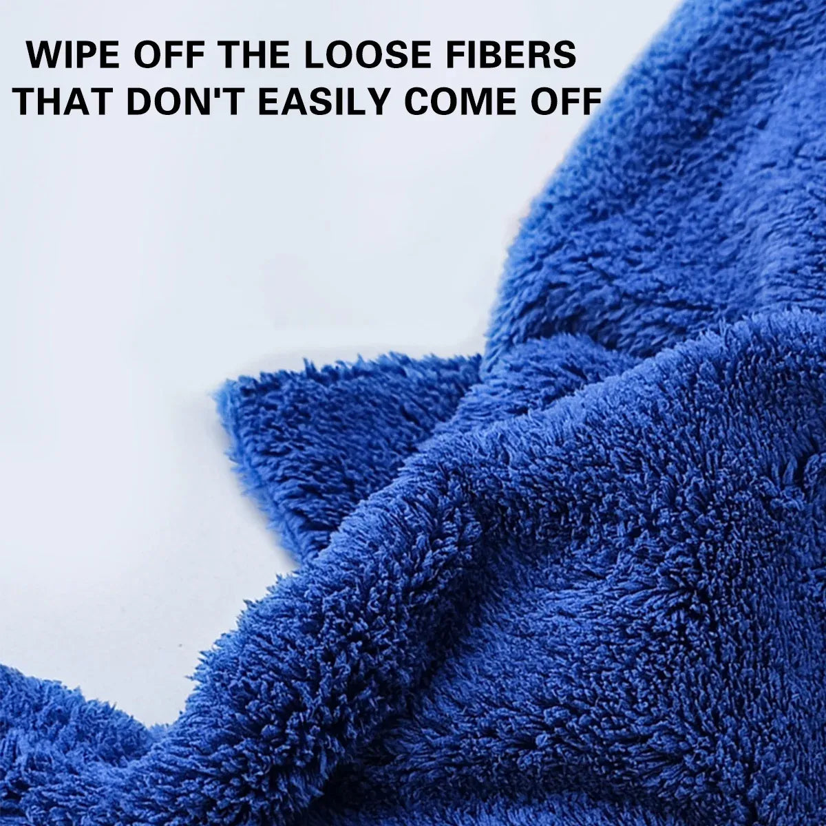 10PCS Microfiber Cleaning Cloths Car Detailing Towels Polishing Rags No Scratch - Grey