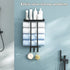 Bathroom Towel Rack Wall Mounted Storage Shelf Multifunction Holder for Toilet