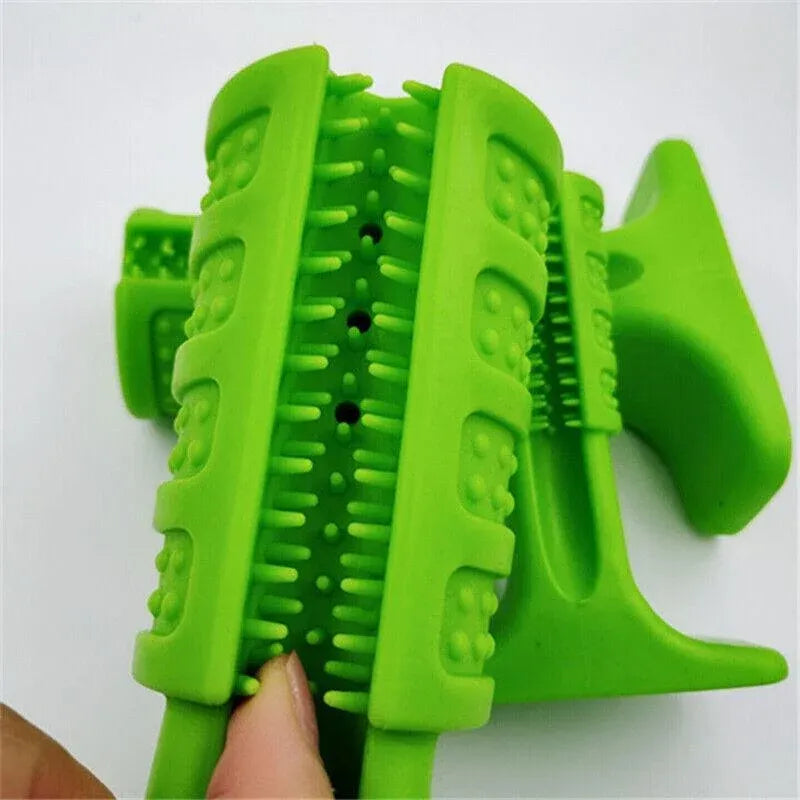 Dog Toothbrush Toy Clean Teeth Brushing Stick Pet Brush Mouth Chewing Clean Dmau