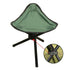 Folding Portable Beach Chair Fishing Stool Outdoor Lightweight Camping Chair - Red
