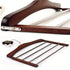 Multi Tier Wooden Trouser Rack Household Towel Rack Space Saving Pants Hanger - Retro