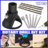 11 PCS/SET Rotary Multi Tool Cutting Guide Attachment Kit HSS Router Drill Bit