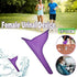 Portable Female Urinal Funnel Reusable Silicone Camping Travel Women Wee Device