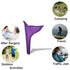 Portable Female Urinal Funnel Reusable Silicone Camping Travel Women Wee Device