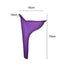 Portable Female Urinal Funnel Reusable Silicone Camping Travel Women Wee Device