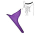 Portable Female Urinal Funnel Reusable Silicone Camping Travel Women Wee Device
