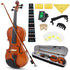 Beginner Violin 4/4 Set Durable Linden Wood for Kids Adults Learning