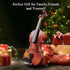 Beginner Violin 4/4 Set Durable Linden Wood for Kids Adults Learning